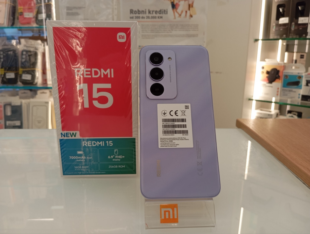 XIAOMI REDMI 15 256/8GB!! GARANCIJA 24MJ!! — fotografija 1