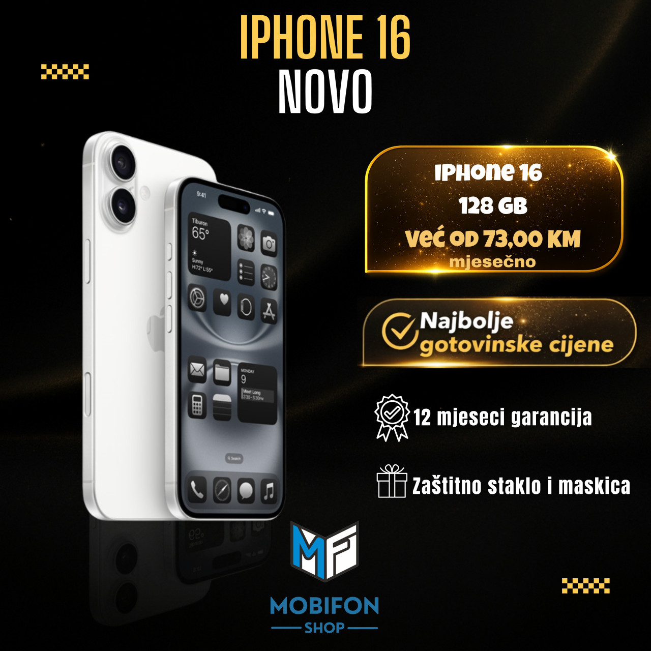 Apple iPhone 16 128 GB — fotografija 1