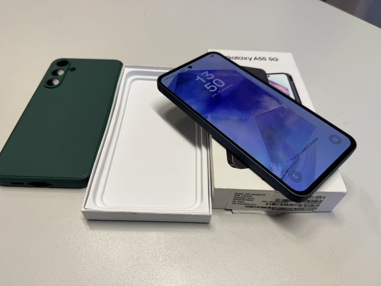 Samsung Galaxy A55 5G 8/256 GB garancija 10/26 — fotografija 1