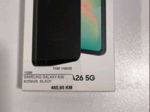 Samsung A26 - 8 GB/256 GB - oktobar 2025 — fotografija 1
