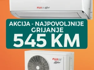 Inverter KLIME 3.6kW FUJI ZA GRIJANJE klima uređaj klime uredaji — fotografija 1