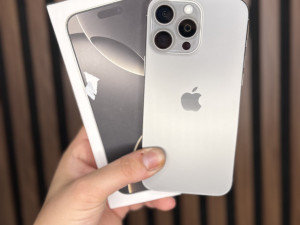 iPhone 16 Pro Max - 99% | Natural Titanium - PERFEKTNO STANJE | — fotografija 1