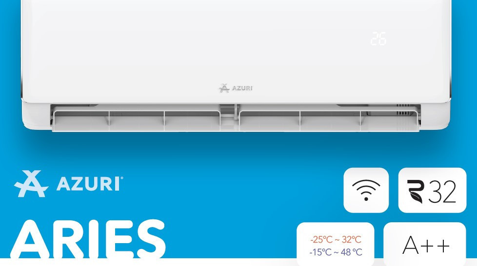 KLIMA AZURI ARIES 12 -25 WIFI VANJSKI GRIJAC 12ka FREE DOSTAVA — fotografija 1