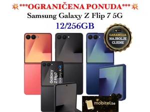 Samsung Galaxy Z Flip 7 5G 12GB 256GB Jetblack / Blue / Coral Red — fotografija 1