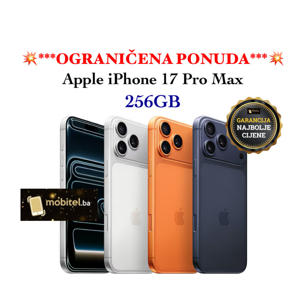 Apple iPhone 17 Pro Max 256GB Cosmic Orange i Deep Blue ODMAH — fotografija 1
