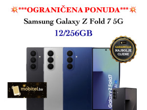 Samsung Galaxy Z Fold 7 5G F966B 12GB 256GB Jetblack NOVO — fotografija 1