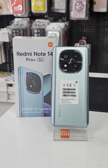 XIAOMI REDMI NOTE 14 PRO+ 5G 12/512GB, NOVOO, GARANCIJA!!! — fotografija 1