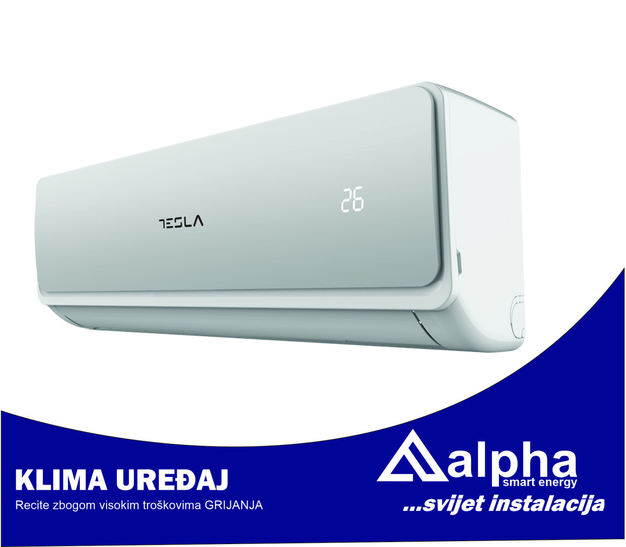 TESLA Klima uređaj INVERTER TA36FFLL-1232IA -15C — fotografija 1