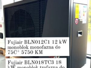 Toplotna pumpa Fuji air 12kW — fotografija 1