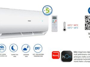 Klima Haier INVERTER Tundra Green 12 PLUS Wi-Fi R32 3,5kW - 12-ka