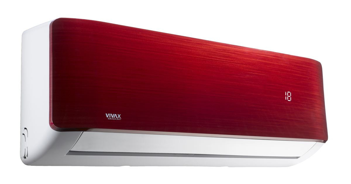 Inverter klima 12 VIVAX ACP-12CH35AERI RED -25 A+++ 12ka crvena — fotografija 1