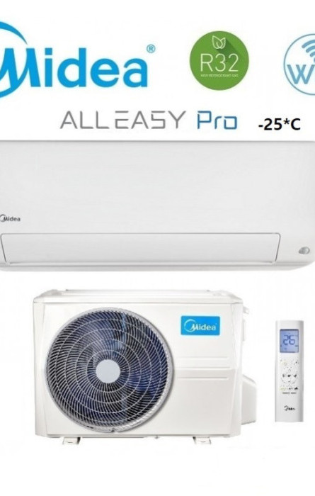 MIDEA Inverter All Easy Pro 12000BTU -25 C — fotografija 1