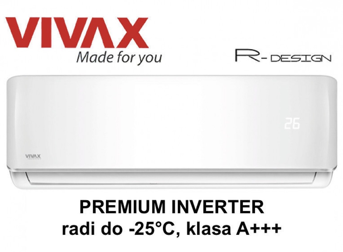 Klima vivax aeri 12 -25 A+++ — fotografija 1