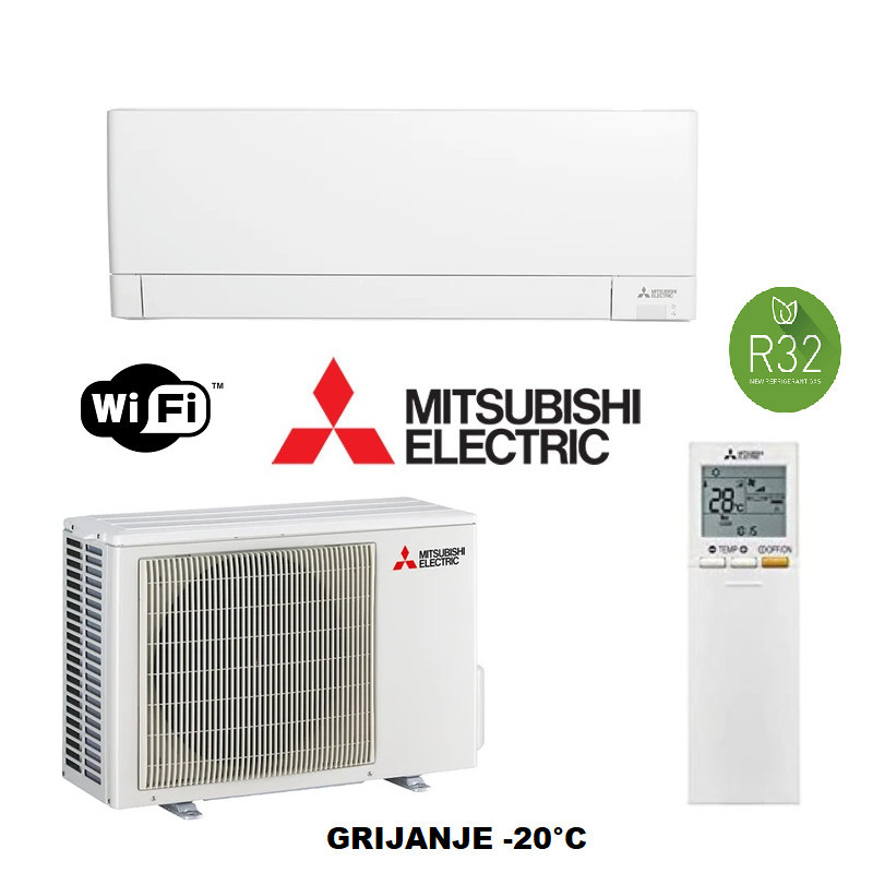 KLIMA INVERTER AY42 DO -20C R32  MITSUBISHI  A+++ — fotografija 1