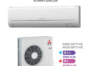 KLIMA INVERTER GF71 MITSUBISHI — fotografija 1