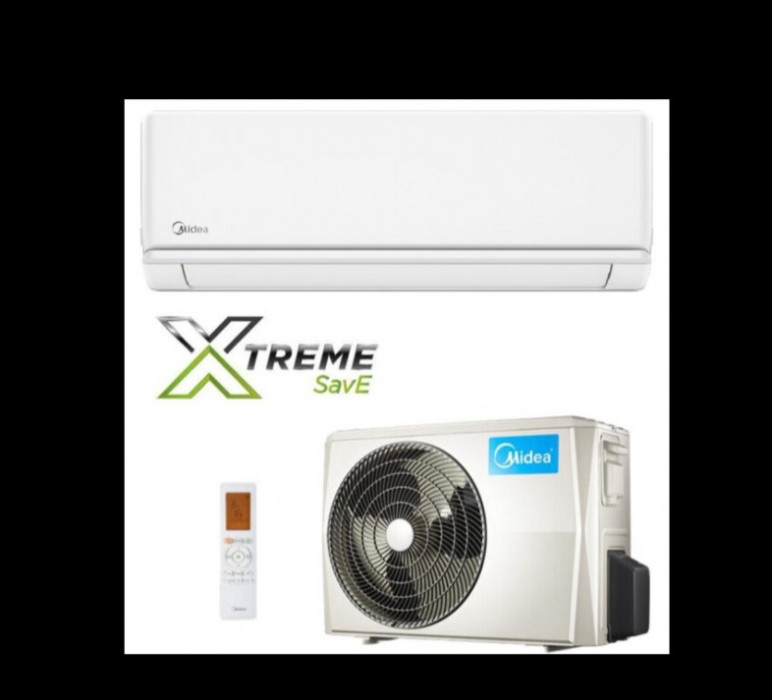 XTREME SAVE MIDEA 3,5KW INVERTER R32 -15C SA MONTAŽOM — fotografija 1