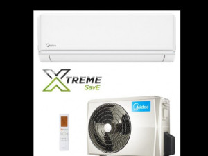 XTREME SAVE MIDEA 3,5KW INVERTER R32 -15C SA MONTAŽOM — fotografija 1