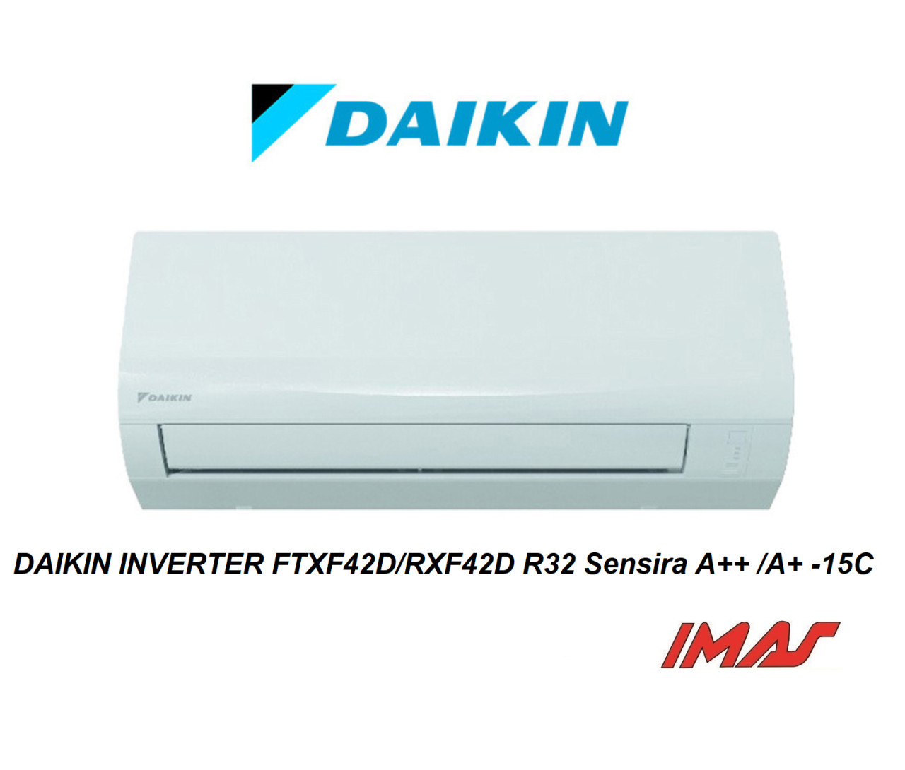DAIKIN INVERTER FTXF42D/RXF42D R32 Sensira A++ /A+ -15C — fotografija 1