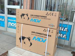 MDV All Easy Pro by Midea 12ka 3.5kW WiFi Vanjski Grijač -25 — fotografija 1