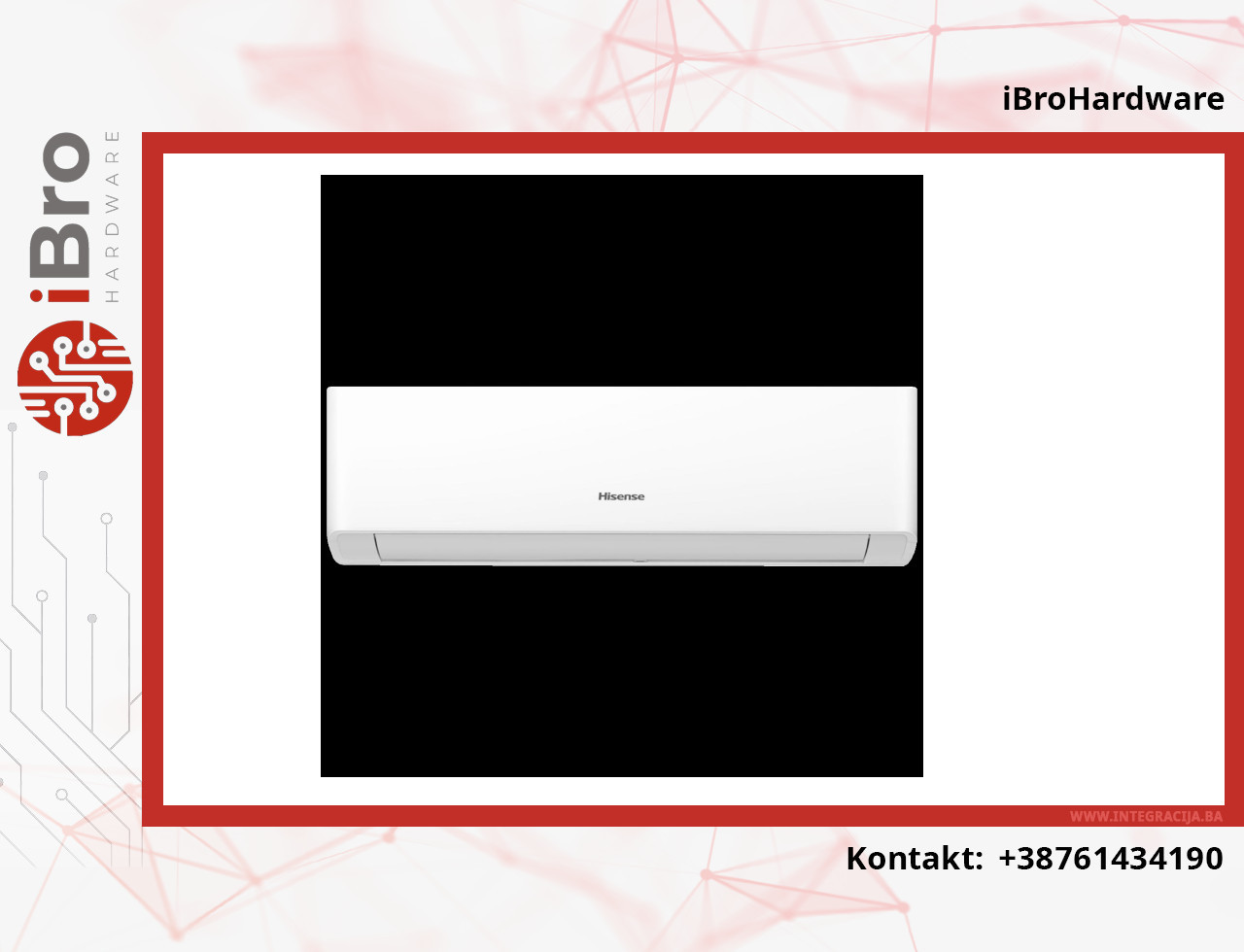 Hisense Klima uređaj, 12000Btu, grijanje -22, WiFi, AA - Energy — fotografija 1