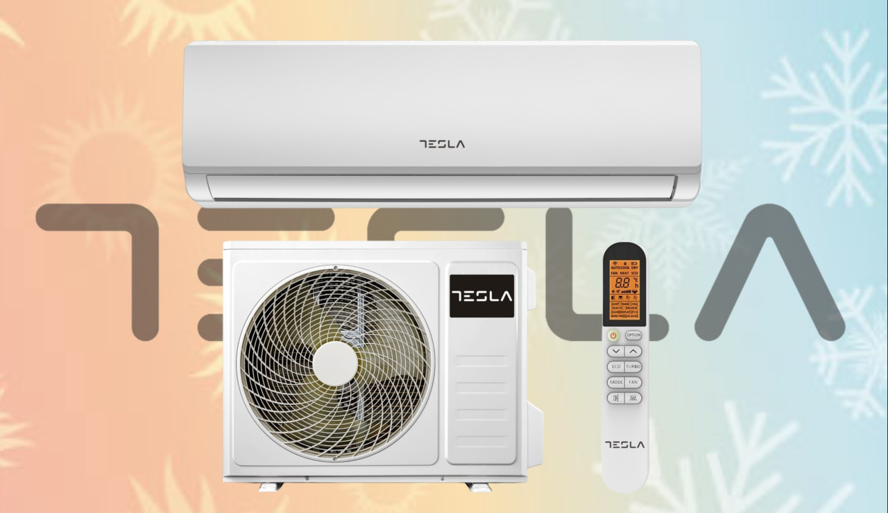 KLIMA SA UGRADNJOM INVERTER 12ka TESLA TM36EP11-1232IHW SA WI-FI — fotografija 1