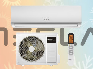 KLIMA SA UGRADNJOM INVERTER 12ka TESLA TM36EP11-1232IHW SA WI-FI — fotografija 1