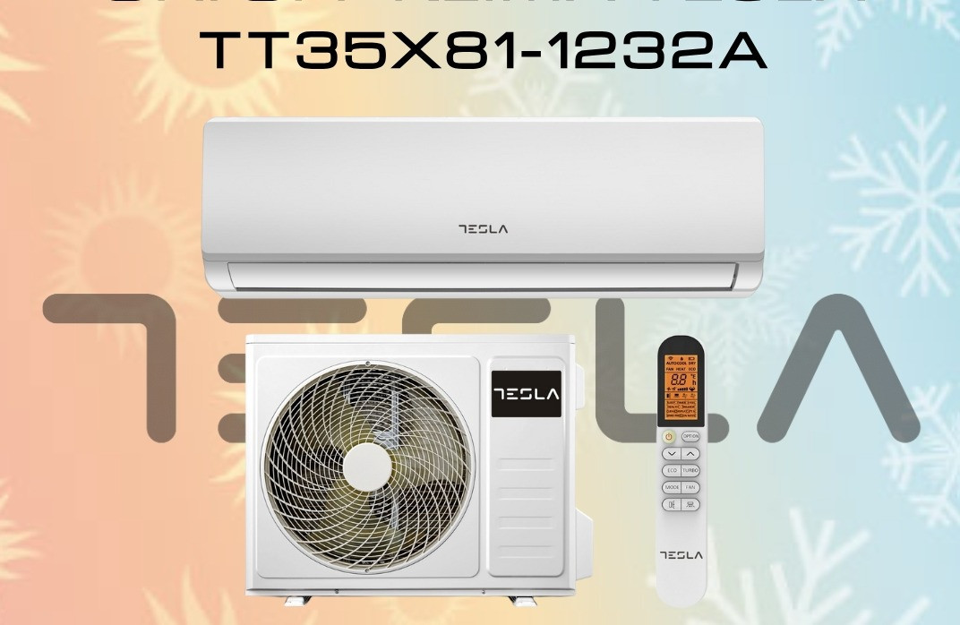 KLIMA SA UGRADNJOM ON/OFF 12ka TESLA TT35X81-1232A — fotografija 1