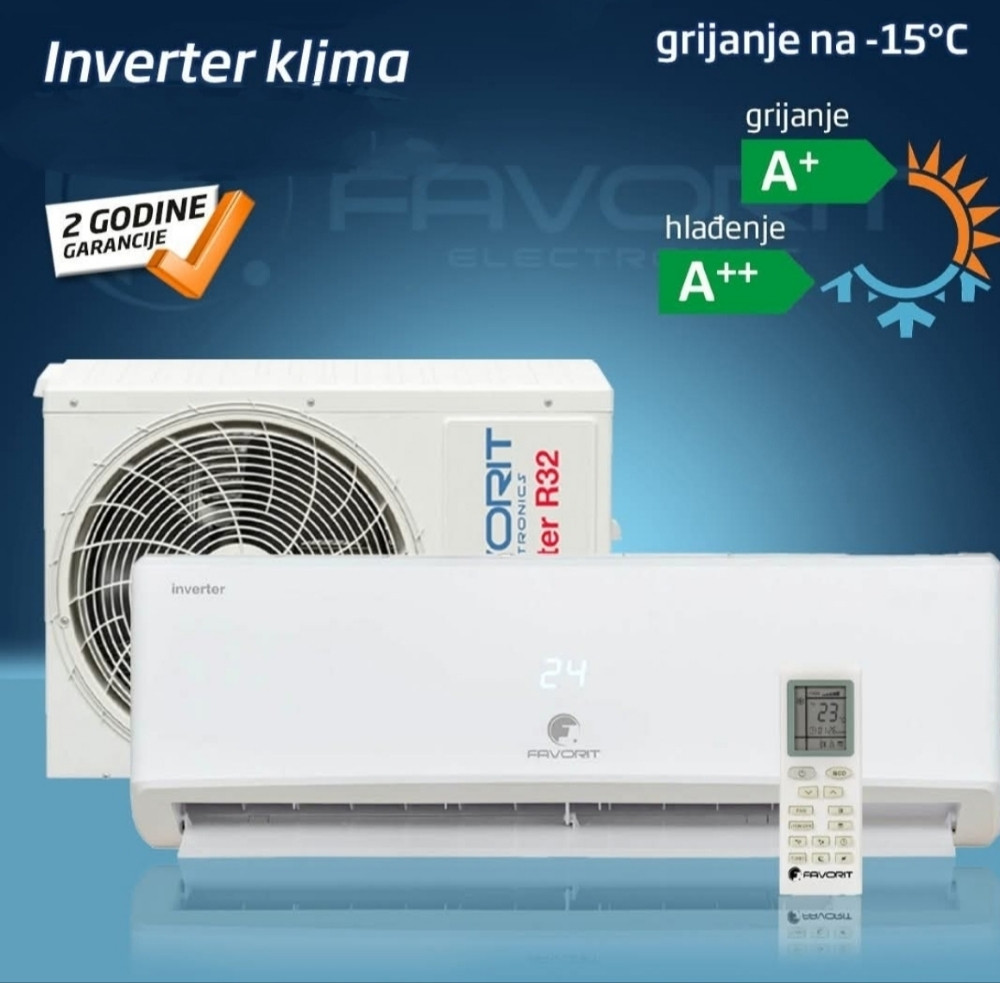FAVORIT klima 24 inverter — fotografija 1