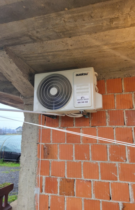 Klima uredjaji Auracu -25,wifi,grijac kade inverter sa montazom — fotografija 1