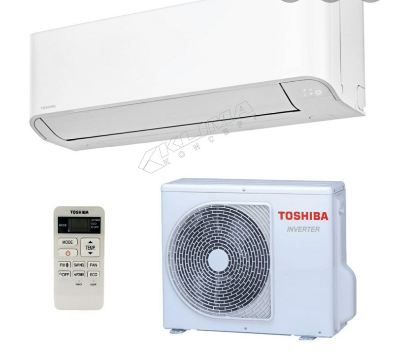 TOSHIBA KLIMA UREĐAJ RAS-B13J2KVG-E/RAS-13J2AVG-E — fotografija 1