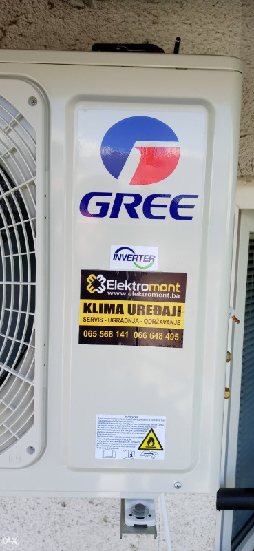 Klima Gree 12 COSMO model 2025 sa ugradnjom 1300 Banja Luka — fotografija 1