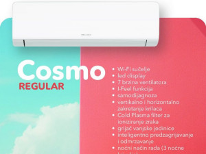 KLIMA GREE COSMO REGULAR 12ka GWH12AWCXB -25 — fotografija 1