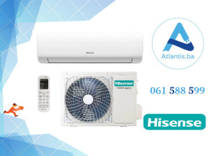 KLIMA UREĐAJ Hisense Wings Pro HiNano 12K INVERTER WI-FI — fotografija 1