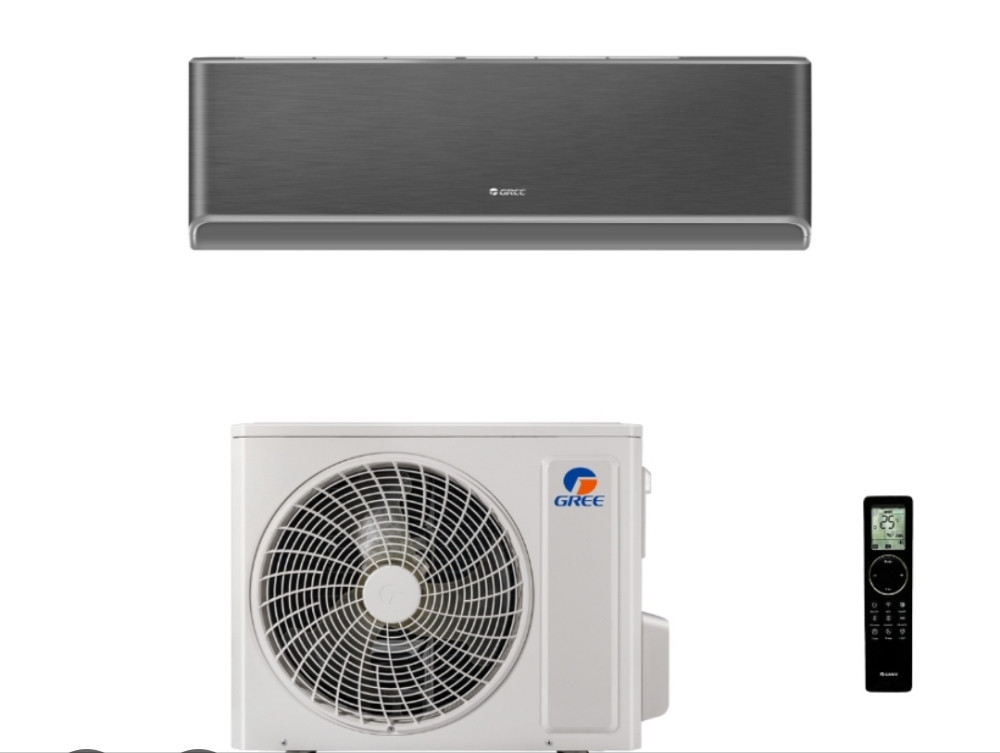 GREE klima uređaj GWH12AVCXD AIRY CRNA inverter — fotografija 1