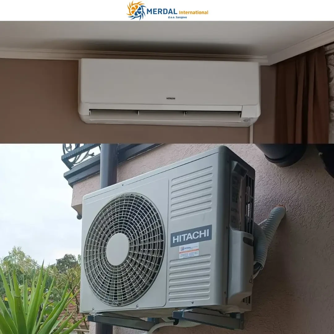HITACHI TAKAI KLIMA UREĐAJ RAK-35RXE/RAC-35WXE inverter R32 — fotografija 1