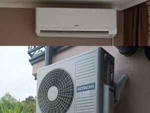 HITACHI TAKAI KLIMA UREĐAJ RAK-35RXE/RAC-35WXE inverter R32 — fotografija 1