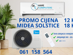 Klima MIDEA SOLSTICE Extra klima 12ka grijaci vanjske jedinice — fotografija 1