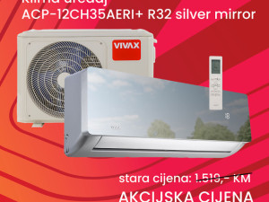 VIVAX COOL, klima uređaji, ACP-12CH35AERI+ R32 SILVER MIRROR