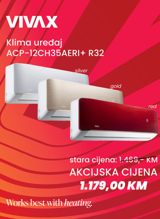 VIVAX COOL, klima uređaji, ACP-12CH35AERI+ R32 — fotografija 1