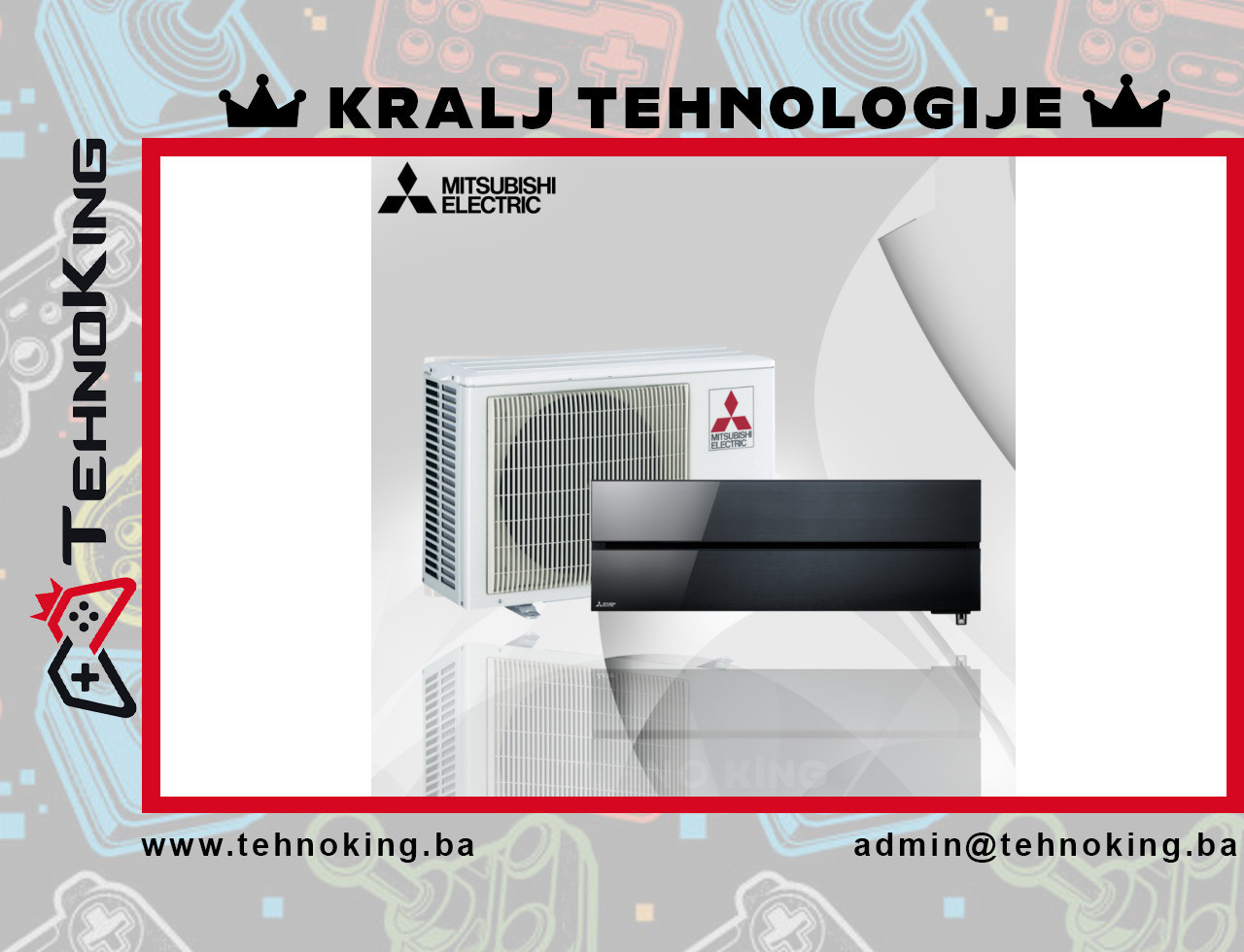Mitsubishi Kirigamine Style 12k Klima Uređaj (Crna) — fotografija 1