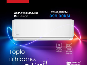 Klima Vivax ACP-12CH35AERI Inverter Vanjski Grijač