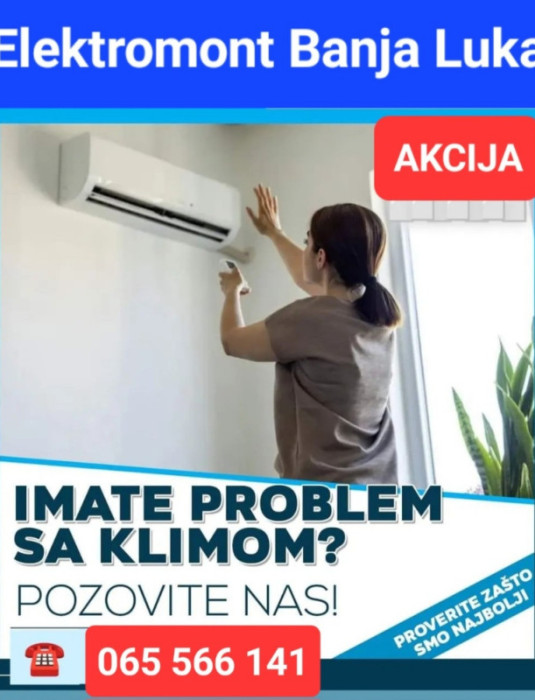 AKCIJA klima Gree 12 REGULAR -25C sa ugradnjom 1500KM B.Luka — fotografija 1