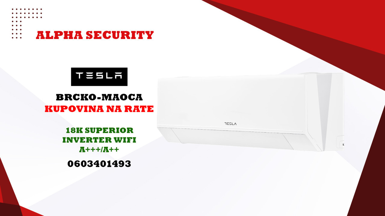 TESLA Klima Inverter Superior 18K/WiFi/Aplikacija/Auto Čišćenje — fotografija 1