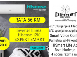Inverter klima Hisense 12K EXPERT SMART