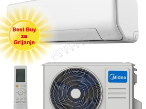 Midea klima uređaj Breezeless E MSCB1CU-18HRFN8-QRD1GW 18ka — fotografija 1