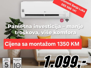 AKCIJA Klima LGS12EC Wi-Fi sa montažom 065 566 141 Banja Luka — fotografija 1