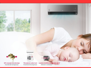 Klima INVERTER LG Artcool AC12BH Banja Luka 065 566 141 — fotografija 1
