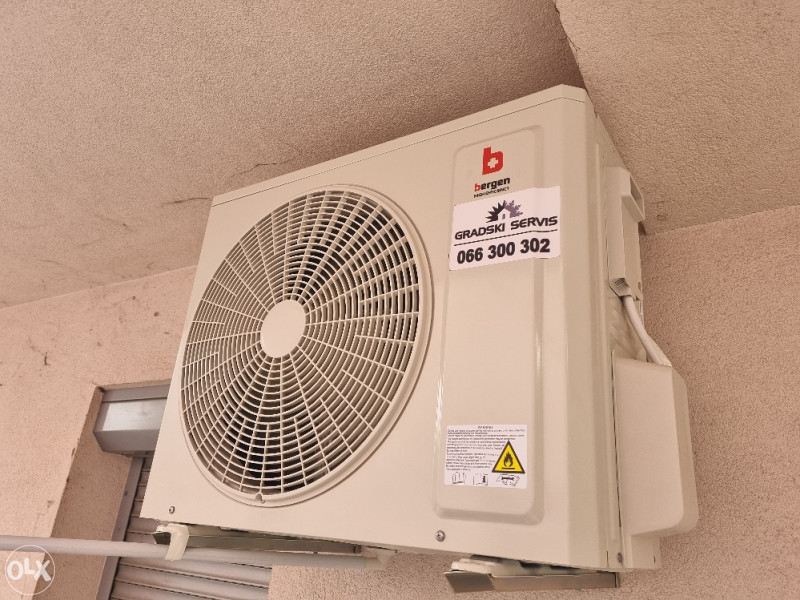 Bergen Pine Profi Inverter WiFi klima 12k — fotografija 1
