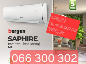 Bergen sapphire -25 inverter klima uredjaji — fotografija 1