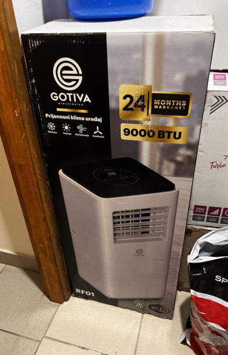 GOTIVA WIFI prenosiva klima + gratis izolacija za prozor — fotografija 1